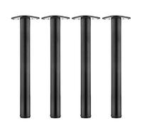 LKHGTR Pegas de Mesa de Acero Ajustable en Negro para Soporte de encimera de Cocina 43.3 pulgadas/110 cm de Altura Made in China