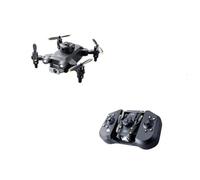 LKHLTBF Negro,Single Battery,Mini dron v30 con cámara HD 4k 1080p FPV, helicóptero Profesional de Cinco Lados con función de evitación de obstáculos, Juguete de Regalo, 4drc