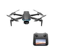 LKHLTBF Negro,Triple Battery,Nuevo dron s-x1 con Pantalla, cardán antivibración de 3 Ejes, cuadricóptero RC aéreo sin escobillas de 8k, GPS 5g, cámara HD de 8k, FPV, UAV