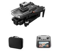 LKHLTBF Single Battery,dron v198 MAX con GPS, HD, fotografía aérea, cámara Dual, cuadricóptero sin escobillas, láser, evitación de obstáculos, Vuelo aéreo