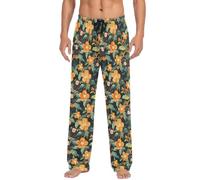 LKHVGY Cute Monkeys - Pantalones de pijama para hombre, suaves, largos, con bolsillos, Como se muestra en la imagen, S