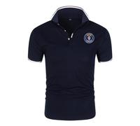 LKIDFIO Polos hombre Classic Swedish Car Enthusiast, Slim Fit Camiseta Deporte Golf Poloshirt, Ideal para deportes, golf y ropa informal, office(Dark Blue,L)