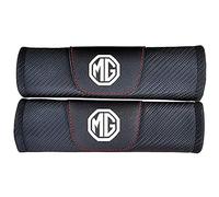 LKILFUWX 2 Piezas Almohadilla Cinturon Coche, para MG ZS EV 2019-2023 2024 Comfort Transpirable Funda Cinturon Coche Funda Hombreras Accesorios Interiores