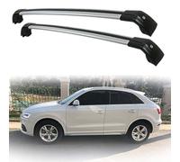 LKILFUWX 2 Piezas Barras De Techo, para Audi Q3 5door SUV 2012-2018 Barras de Techo Auto Portaequipajes Aluminio Barras instalación fácil bajo Ruido del Viento