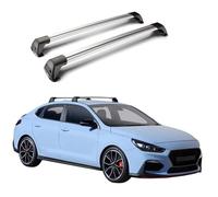 LKILFUWX 2 Piezas Barras De Techo, para Hyundai I30 Fastback 5Door Liftback 2018-2023 Barras de Techo Auto Portaequipajes Aluminio Barras instalación fácil bajo Ruido del Viento