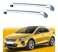 LKILFUWX 2 Piezas Barras De Techo, para KIA XCEED 5 Tür SUV 2020 2021 Barras de Techo Auto Portaequipajes Aluminio Barras instalación fácil bajo Ruido del Viento,B