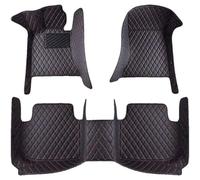 LKILFUWX Alfombrillas de Coche para Renault Clio 2019-2024, Alfombras de Cuero, Antideslizante e Impermeable Protector de Suelo de Cobertura Total,C