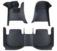 LKILFUWX Alfombrillas de Coche para VW Passat B8 2014-2021, Alfombras de Cuero, Antideslizante e Impermeable Protector de Suelo de Cobertura Total,B