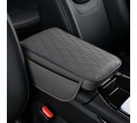 LKILFUWX Cojín de Apoyabrazos de Coche, para VW Golf MK8 2020-2023 Alfombrilla De Protector Reposabrazos Coche Cuero CojíN Consola Central De Coche,B