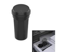 LKILFUWX Papelera Coche para Audi Q8 2018-2023, Cubo Basura Coche con Tapa, Contenedor Residuos Interior, Diseño Presionar, Accesorio Almacenamiento Coche
