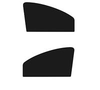 LKILFUWX Parasol Coche Lateral, para Smart Fortwo 1., 2. und 3. Serie, W450, W451 Parasoles magnéticos Ventana de Coche contra Sol Deslumbramiento los Rayos UV Privacidad Personal,2Pcs(Front Window)