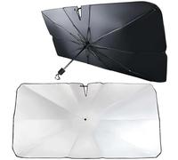 LKILFUWX Parasol Parabrisas, para BMW 1 Series E87 E81 E82 E88 116 116i 118 118i 118d 120 120i Sombrilla Plegable Coche Anti-UV Parabrisas de Coche Que bloquea la luz Paraguas del Lunas Delanteras