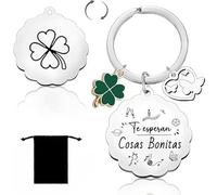 LKJHGF Llavero de graduación Regalos de graduación inspirados para ella Él Estudiantes Graduados Clase de escuela secundaria para llavero Llavero de graduación Recuerdo de estudiante graduación (3)