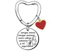 LKJHGF Regalo de buenos amigos Regalo Amiga Llaveros para Amigas y Hermanas Llaveros para Tu Mejor Amiga regalos de cumpleaños Regalo Graduación Regalo Navidad