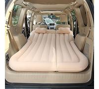 LKLNCXC Cama de Aire para Coche Cama Inflable de Coche for Hyundai Creta, colchón Aire, cojín Cama Grueso, Viaje for Camping, portátil con Bomba(Beige)