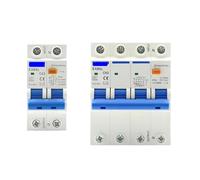 LKLNCXC Cortacircuitos AC230V MCB Protector de Fugas RCBO protección contra Cortocircuitos sobrecarga 2P 4P 30mA Interruptor Circuito Corriente Residual RCCB RCD(20a,4P)