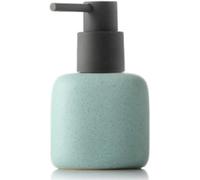 LKLNCXC Dispensadores de loción Dispensador de jabón cerámica Estilo nórdico, Elegante y Sencillo, for encimera, 180 ml(Grn)