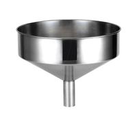 LKLNCXC Embudos Embudo Grande de Acero Inoxidable Embudo de Vino de Metal de Acero Inoxidable Embudo de Combustible Grande Extra Grande 40cm(M18x2.5 50MM)