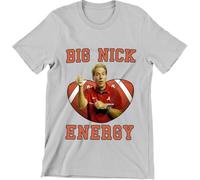 LKMGFD Design Big Nick Energy for Nick Saban Shirt(Medium)