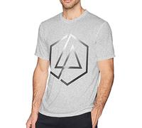LKMGFD Design Cool Short Sleeve Custom Linkin-Park Logo Crew Neck T Shirts for Men,Tops (Small)