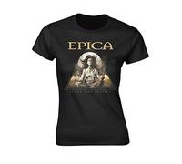 LKMGFD Design Your Universe by Epica T-Shirt, Girlie Various Black(Large)