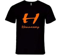 LKMGFD Hennessey Super Car Logo Fastest Cars on The Street Series t-Tshirts Camisetas y Tops Automobile Racing Tshirts Camisetas y topss Orange(Small)