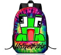 LKNBIF Mochila Infantiles, Mochila De Dibujos Infantiles, 3D Estampado Mochila Impermeable, Mochila Gran Capacidad Bolso De Hombro Para Chico Niña Chica Preescolar Primaria Guardería