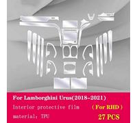 LKNHLJ Película protectora transparente de TPU para panel de salpicadero de coche, consola central, pantalla de navegación de engranajes, para Lamborghini Urus 2018-2021