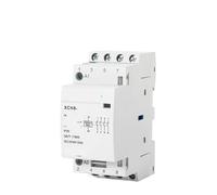LKPEHTAGN Contactor CA Modular doméstico con riel guía 4P, 16 A/20 A/25 A, 220 V/230 V, 50/60 Hz, 3 NA, 1 NC, 4, 2(16A 3NO 1NC)