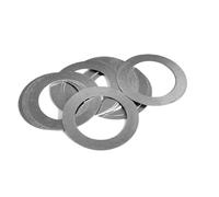 Lkq-Arandela planas M2 M3 M4 M5 M6 M7 M8 M9 M10 M12 -M40 304 Stainless Steel Adjusting Shim Gasket Ultra Thin Flat Washer， Firme y duradero(M12x20 20pcs,0.2mm thickness)