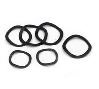 Lkq-Arandela planas M3 M4 M5 M6 M8 M10 M12 M14 M16 M19 M21 M24 M27 M30 M34 M38 M40 M50 Black Steel 65MN Three Wave Washers Spring Washer, Firme y duradero(50pcs M12x18)