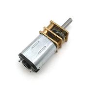 Lkq-Motor de corriente continua 1pc Electric N20 Micro Speed Gear Motor DC 3V 6V 12V Reducción de engranajes Reductor Motor de reductor para el modelo de robot de coche, Fácil de instalar(150RPM,3V)