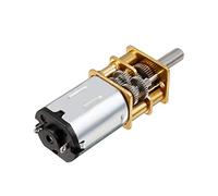 Lkq-Motor de corriente continua DC 3V / 6V / 12V N20 Mini Micro Mini Metal Motor con motores de engranajes DC 15/30 / 50/60/100/200/300/500 / 1000RPM, Fácil de instalar(15,3V)