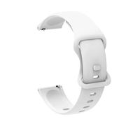 LKQASD Compatible con correa de reloj inteligente Gear S2 Classic, correa de repuesto de silicona de 20 mm, compatible con pulsera Galaxy 3 de 41 mm/Gear Sport/Active 2 ( Color : White , Size : For Ge