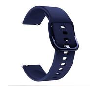 LKQASD Compatible con magic Watch 2 42mm 46mm correa de silicona correas de reloj 20mm 22mm pulsera de reloj Compatible con Watch GT 2 ремешок pulseira ( Color : Midnight blue , Size : Honor magic 2 4