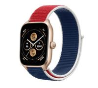 LKQASD Correa de bucle compatible con GTS 4/3/2/2e Mini/GTR 4/3/Pro/GTR2/47 mm/stratos Nylon 20 mm/22 mm pulsera de reloj compatible con correa bip-US-lite (Color : 75 United Kingdom, Size : 20mm)