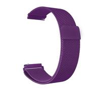 LKQASD Correa de metal de 18 mm, 20 mm, 22 mm, compatible con Vivoactive 3 4 4s Band Watch Venu 2 2s 3s SQ Forerunner 645(Purple,Forerunner 245)