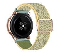 LKQASD Correa de nailon elástica de 20 mm y 22 mm compatible con Galaxy Watch 4/Classic/2/3/Active de 45 mm/46 mm/42 mm Gear S3 / GT 2 2e pro(Sunshine,20mm watch band)