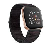 LKQASD Correa de nailon Solo Loop compatible con Versa 3 2 1 Lite Band Sport pulsera ajustable compatible con Sense Watchband Smartwatch accesorio ( Color : Color black 3 , Size : FOR Versa lite )