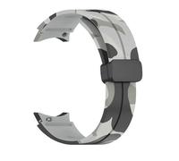 LKQASD Correa de reloj con estampado de flores compatible con Galaxy Watch 5Pro 45 mm 4/5/6/7 40 mm 44 mm Correa de pulsera magnética Watch 4/6 Classic 42 46 mm 43 mm(Light Grey,4 6 Classic 46or47mm)