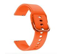 LKQASD Correa de repuesto de silicona de 18 mm y 20 mm compatible con Withings STEEL HR 36 mm 40 mm HR Sport Smart Watch pulsera de liberación rápida (Color : Orange, Size : 20 for Steel HR 40mm)