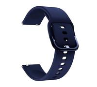 LKQASD Correa de repuesto de silicona de 18 mm y 20 mm compatible con Withings STEEL HR 36 mm 40 mm HR Sport Smart Watch pulsera de liberación rápida (Color : Midnight blue, Size : 18 for Steel HR 3