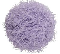 LKQBBSZ Papel de corte arrugado multicolor de Pascua, 5 colores, hierba de Pascua, reciclable, para cesta de regalo de Pascua, suministros de decoración de fiesta de Pascua (morado)