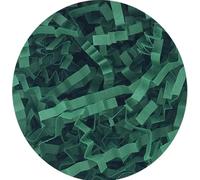 LKQBBSZ Papel de corte arrugado, papel de confeti triturado para rellenar cestas de regalo, suministros de relleno de caja de Pascua, color verde oscuro