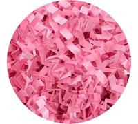 LKQBBSZ Papel de corte arrugado, papel de confeti triturado para rellenar cestas de regalo, suministros de relleno de caja de Pascua (rosa)