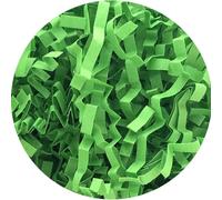 LKQBBSZ Papel de corte arrugado, papel de confeti triturado para rellenar cestas de regalo, suministros de relleno de caja de Pascua (verde)