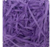 LKQBBSZ Paquete de pasto de rafia de Pascua, papel reciclable para relleno de cesta de Pascua, relleno creativo de huevos de decoración, envoltura de regalo (morado)