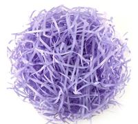LKQBBSZ Relleno de papel de corte arrugado para envolver regalos, caja de regalo de Pascua, relleno de cesta de relleno, reciclable, manualidades, confeti, hierba, para el día de San Valentín (morado)