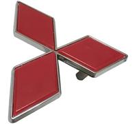 LKQWVR Emblema del Logotipo del Coche Insignia para Mitsubishi, Insignia Logotipo Capó Delantero O Corpo O Puerta del Maletero Pegatinas Accesorios