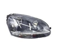 LKRGBXA Faros Delanteros Conjunto Lentes Faros Halógenos Delanteros Automóvil Para VW Para Golf 5 MK5 Para GTI Para Jetta 2005-2009 Iluminación 1K6941040B Faro Principale Fari(6 Lines right black)